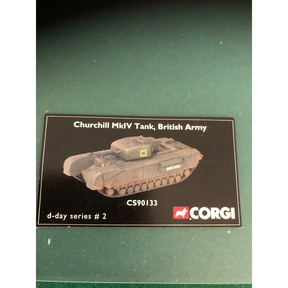Corgi Fighting Machines Churchill MkIV Tank D-Day British Army CS90133